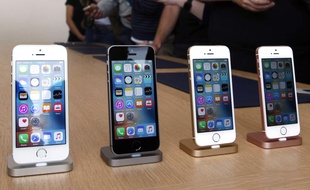 Apple a dévoilé son iPhone SE le 21 mars 2016.