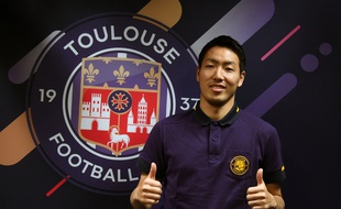 Gen Shoji, le nouveau défenseur du TFC, lors de sa présentation à la presse, le 6 janvier 2019.
