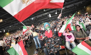 Le rassemblement annuel des Moudjahidines du peuple iranien à Villepinte, le 30 juin 2018.