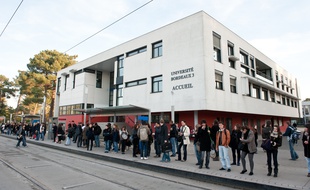 Pessac, 30 novembre 2011. - L'univeresite de Bordeaux 3 a Pessac. - Photo : Sebastien Ortola