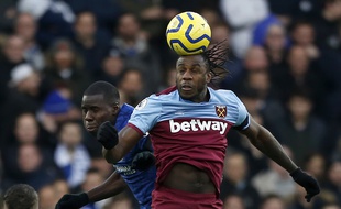 Michail Antonio (sans son déguisement de bonhomme de neige).