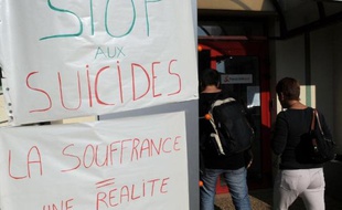 La centrale téléphonique de France Télécom à Annecy-le-Vieux (Haute-Savoie), où travaillait un salarié qui s'est donné la mort le 28 septembre 2009