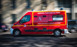 Illustration d'un véhicule des sapeurs-pompiers.