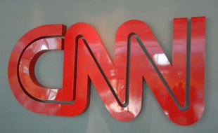 Le logo de la chaîne d'information en continu CNN.