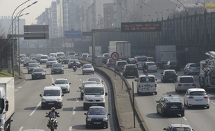Le périphérique parisien le 13 mars 2014