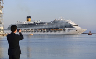 Un bateau de croisière Costa (image d'illustration).