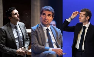 Julien Aubert, Christian Jacob, Guillaumé Larrivé, les trois candidats déclarés à la préisdence LR