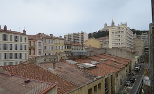 Vue de l’ilot concerné.