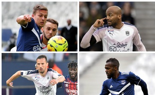 De Préville, Briand, Jovanovic et Poundjé (de gauche à droite et de haut en bas).