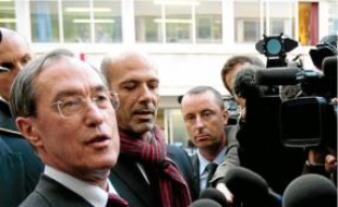 Claude Guéant, lundi à Marseille.