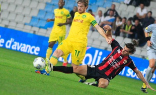 NANTES, le 25/09/2013 ARISTEGUIETA joueur du FCN lors du match contre Nice