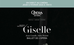 Affiche du film Giselle (Opéra de Paris-FRA Cinéma)