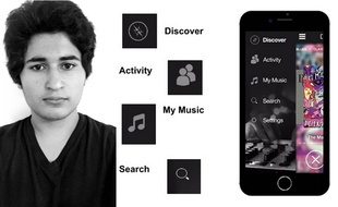 Mike Meimoun a créé l'application Mixtr.