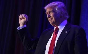 Le républicain Donald sera le 45e président américain.