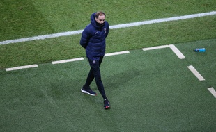 Thomas Tuchel lors de PSG-Lorient, le 16 décembre 2020.