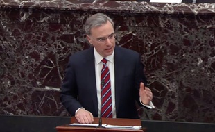 Pat Cipollone devant le Congrès, à Washington, le 25 janvier 2020.