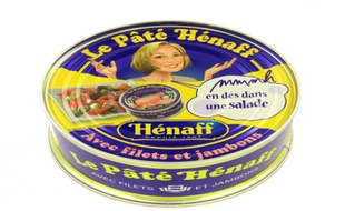 Une boîte de pâté Hénaff