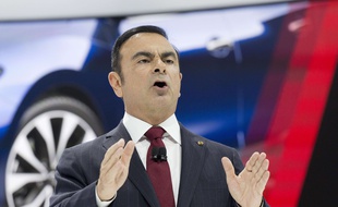 Le PDG de Renault, Carlos Ghosn, à New York le 2 avril 2015.