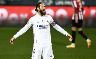 Sergio Ramos, le 14 janvier 2020 contre Billbao.