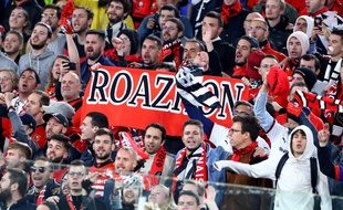 Les supporters rennais seront environ 2.500 ce jeudi soir dans les travées du Roazhon Park.