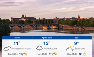 Météo Toulouse: Prévisions du samedi 27 avril 2019