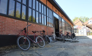 Le nouvel atelier de réparation de vélos de La Petite Rennes est installé à La Courrouze.