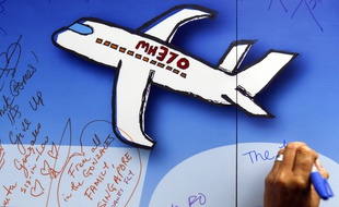 Une illustration du MH370, disparu il y a deux ans.