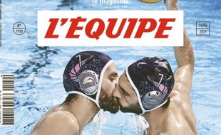 Détail de la Une du «Magazine L'Equipe» du 4 mai 2019.