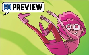 Extrait d'une couverture alternative de Giant Days
