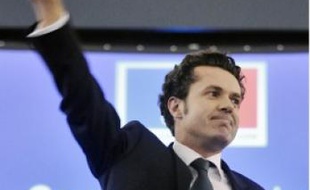 Christophe Béchu, tête de file de l'UMP.