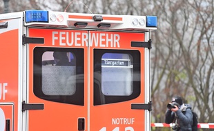 Un véhicule d'urgence en Allemagne (image d'illustration).
