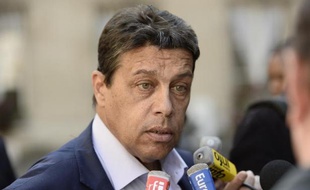 Le président de la FNSEA, Xavier Beulin, le 26 septembre 2014 à Paris