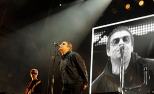 Le chanteur Liam Gallagher au Rize Festival