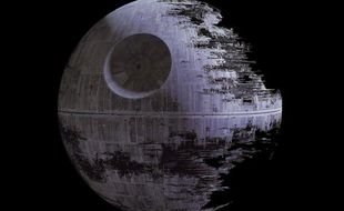 La Death Star, ou l'Etoile Noire, en VF, du film «Star Wars».