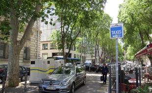 Un taxi à Marseille.
