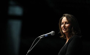 Ségolène Royal, en meeting pour les régionales, le 16 janvier 2010 à La Rochelle.