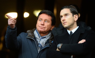 Waldemar Kita, président du FCN, et son fils Franck, directeur délégué.