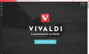 Le navigateur Vivaldi, lancé le 27 janvier 2015.