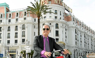 Raoul Parienti sur son Freeway.