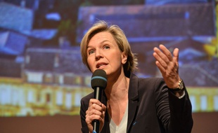 Virginie Calmels, tête de liste LR pour la région Aquitaine-Limousin-Poitou Charentes
