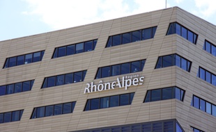 Le siège du conseil régional Auvergne-Rhône-Alpes à Lyon.