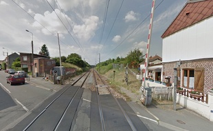 Le passage à niveau de la rue Kléber, à Faches-Thumesnil.