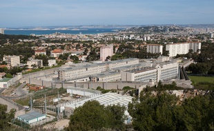 Marseille le 25 avril 2012 - La prison des baumettes