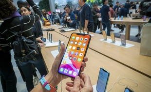 Lancement de l'iPhone 11 Max Pro, le 20 septembre 2019 à New York.