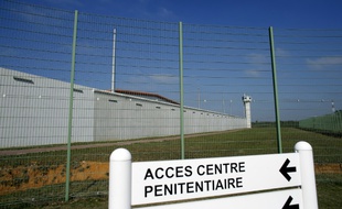 Le centre pénitentiaire Sud-Francilien à Réau, le 24 septembre 2013