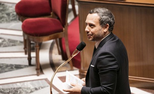 Adrien Taquet, secrétaire d'Etat à la protection de l'enfance le 5 mai 2020 à l'Assemblée nationale
