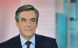 François Fillon sur le plateau de C Politique le 9 février 2015.
