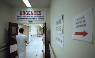 Un couloir d'hôpital