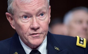 Le général Martin Dempsey, chef d'état-major interarmées, le 6 mai 2014 à Washington
