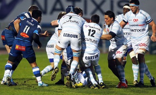 Le Racing Métro et Castres se sont affrontés le 27 février 2016.
